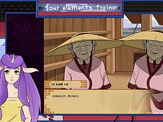 Avatar Brunette Gives Beach Blowjob and Cumshot