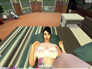 cardi b, let's make this close-up sex tape in sims 4 right now