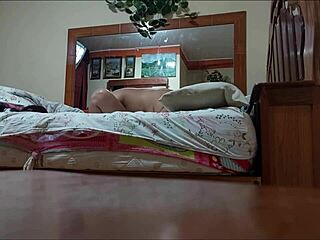 Young latina sucks mature man's thick cock