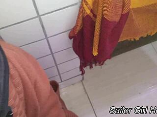 Wife's Intense Interracial Blowjob at Empty House