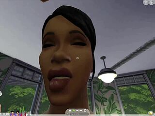 cardi b, let's make this close-up sex tape in sims 4 right now