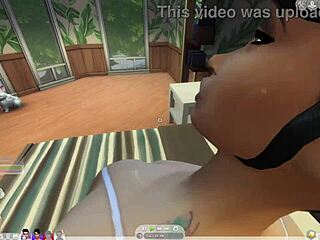 cardi b, let's make this close-up sex tape in sims 4 right now