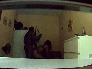 homemade interracial encounter between black and amateur partners