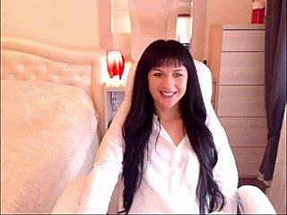 small tit brunette helga muah aka jessy sexy strip & tease