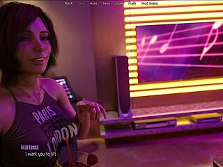 Halfway house episode with cute curvy characters in outfits