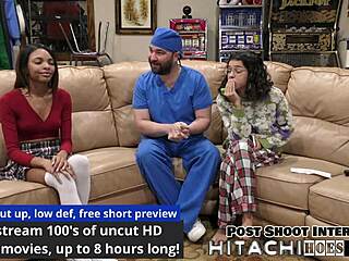 Solana Experiences Intense Hitachi Orgasm In Close-Up!