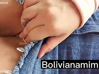 no panties at waterfall, sucked guy's dick, want to see? bolivianamimi 😏