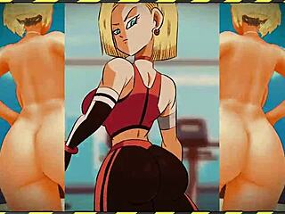 android 18 explores lust factory hmv featuring big tits and ass