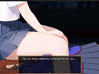 Green Haired Girl FACESITTING Femuzero