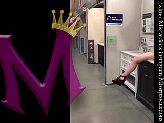 Beautiful white girl with big ass outdoors