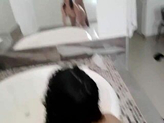 that chubby slut getting fucked by the hot tub, wow