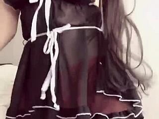 cute girl dancing beautifully
