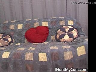 Hot Milf Petra Toys Her Shaved Pussy!