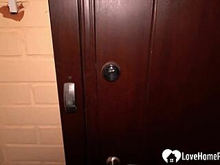 Home Alone Babe Invites Me for Wild Fuck