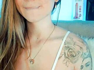 Cute Cosplay Girl in Webcam Costume