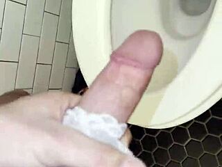 Roommate Leaves Thongs In Bathroom, I Masturbate With Crazy Hard Dick Then Fuck Her