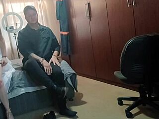 My Stepdad And His Friend Fuck Me At Once.