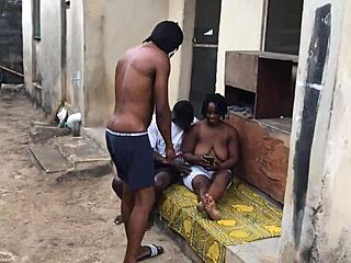 My fat ass neighbour likes to fuck outdoor