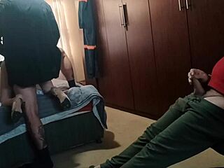 My Stepdad And His Friend Fuck Me At Once.