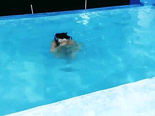 Sensual KittyDJ rides in reverse cowgirl position