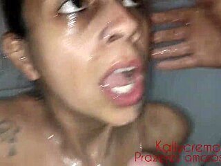 watch this milf suck her master's big cock deep and wet