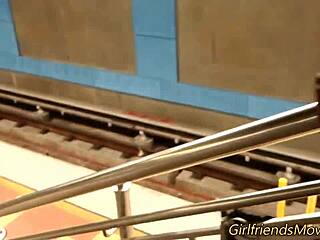 teen babe licks black lesbian's pussy with fingering and masturbation!