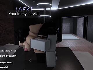 roblox claiming her as my own while she loses control