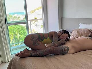 Waking Tourist With Oral And Fucking