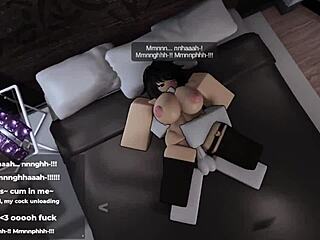 roblox claiming her as my own while she loses control