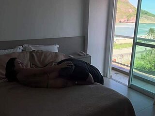 Waking Tourist With Oral And Fucking
