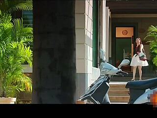 Tamanna in shorts showing legs