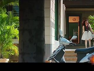 Tamanna in shorts showing legs