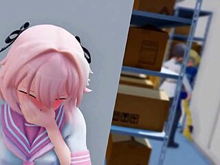 Astolfo szájzás után élvez a nagy fasz mellett