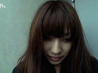 hitomi misaki walks with remote vibe buzzing intensely, feel that vibration?