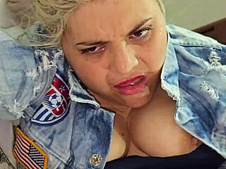 One dick or two for blonde's anal?