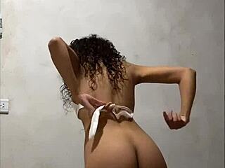 Mexican Babe Flashes Upskirt Pussy to Professor in Classroom