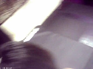 Behind the scenes of a hardcore pussy pounding shoot with glasses cam.