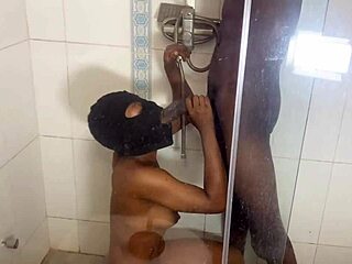 i fucked her hardcore with monster bbc in shower she deepthroat and moaned loud neighbors horny