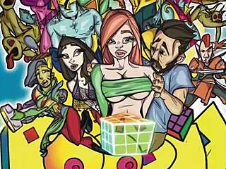 Roobix - an erotic space opera comic trailer nsfw?