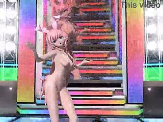 Megurine Luka Voc Loid In Love Project Diva Nude Mod Full Nude Bunny Costume