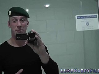 Costumed British Blonde Sucks Monster Cock Hard