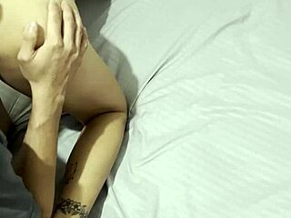 Teen amateur bent over for friend in private session