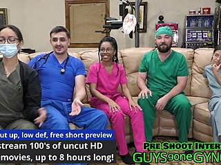 doctor canada examines doctor channy crossfire in hospital