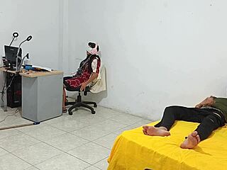 Step Sister Sitting While I Masturbate For Her