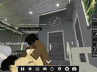 Fucked a BBC slut in Roblox Blacked.