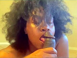 ladyraex deepthroats monster cock with blowjob