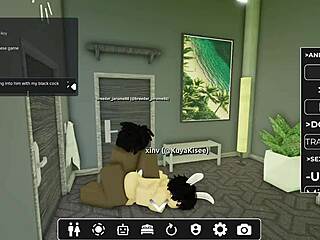 Fucked a BBC slut in Roblox Blacked.