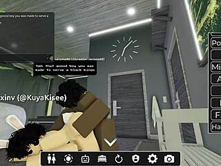 Fucked a BBC slut in Roblox Blacked.