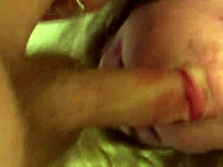 facefuck with deepthroat action in intense session