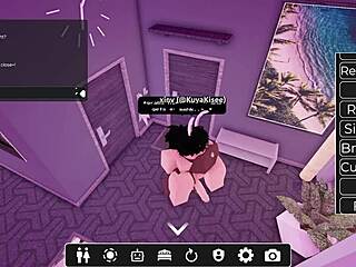 Fucked a BBC slut in Roblox Blacked.